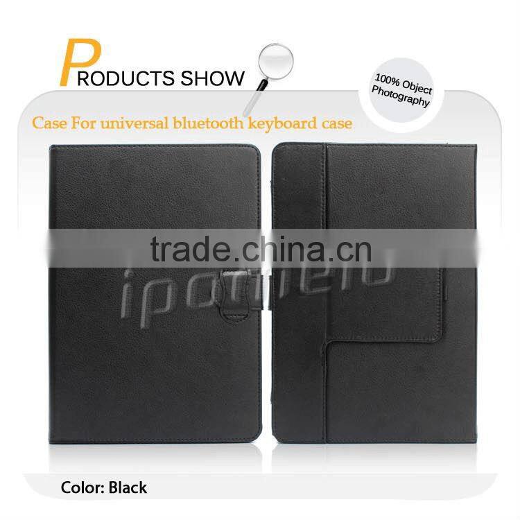 sliding case bluetooth keyboard PU leather tablet universal cover