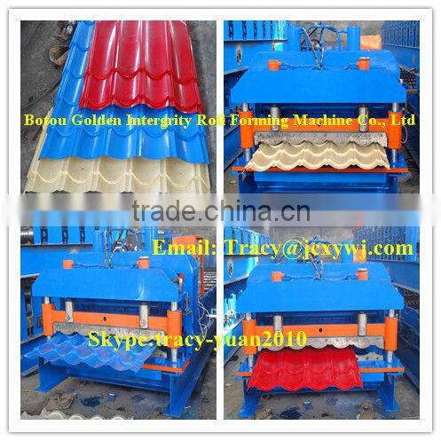 Floor decking roll forming machine
