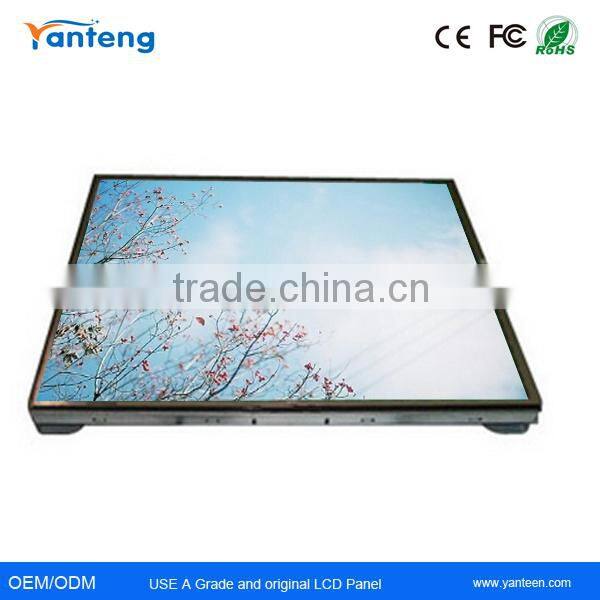 Wide operational temperature 26inch Industrial Open frame monitor for the kiosk