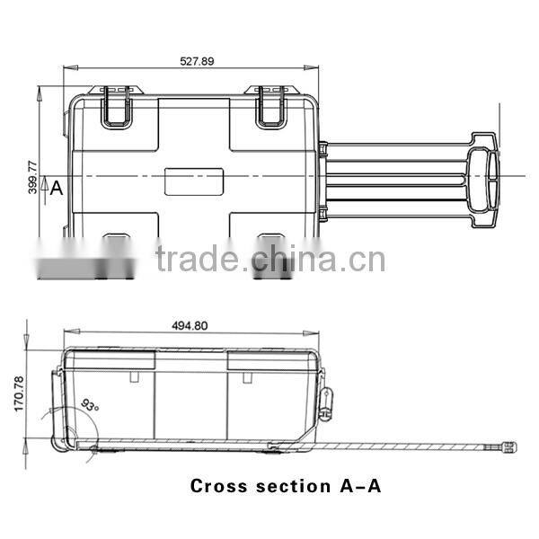 IP67 waterproof hard transporte case