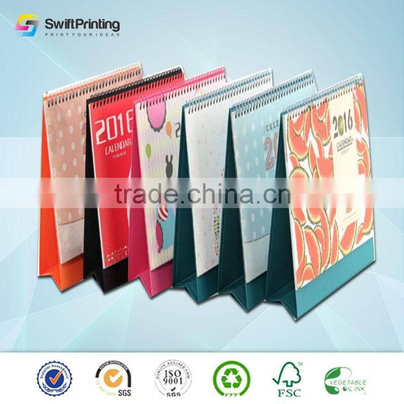 Fashion new products table top calendar