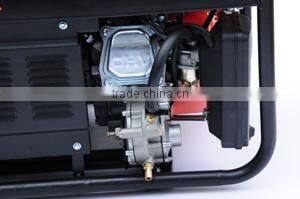 small lpg generator portable/digital type open frame soundproof generator