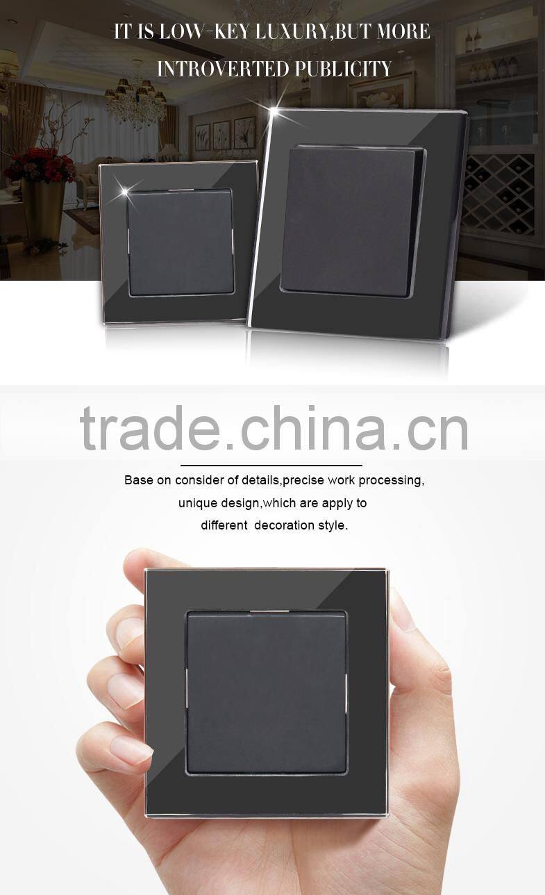 European standard 1 single gang electrical lighting switch
