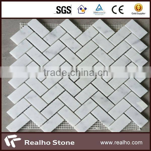 White Marble Mosaic For Tile