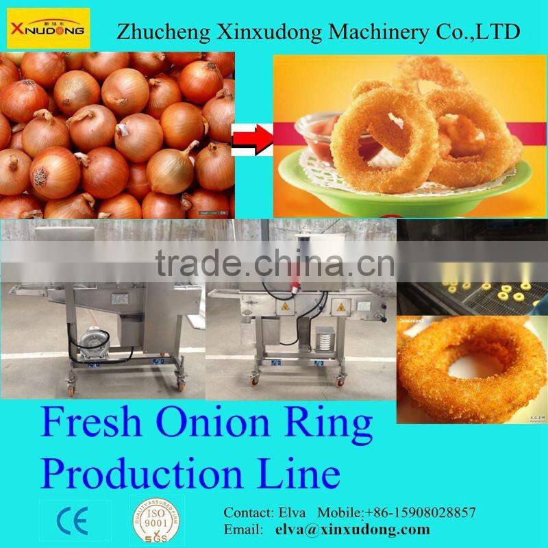 Automatic Fresh Onion Ring Processing Line; Machines for Fresh Onion Ring