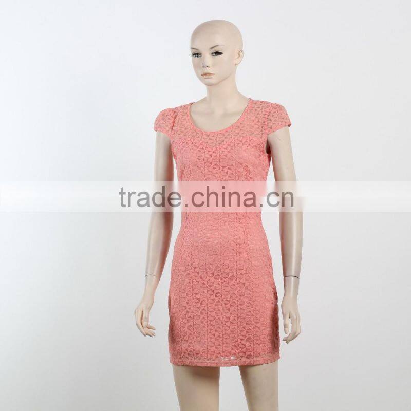 Best selling 2016 latest girls' dress custom lace dress OEM clothes women ladies