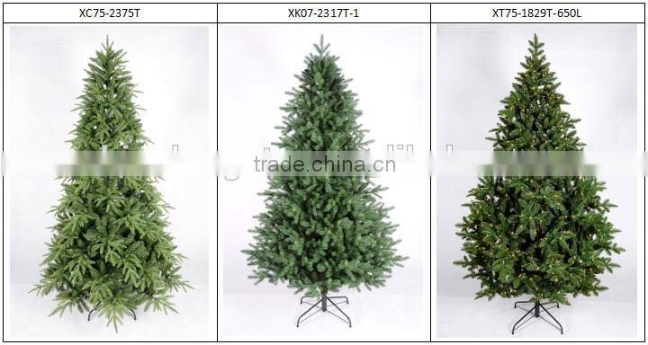 High quality mountain king artificial christmas tree