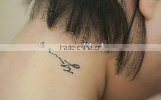 Fancy custom shaped body tatoo sticker