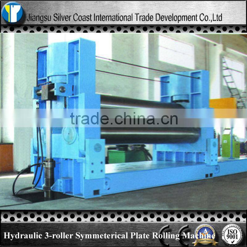 Cheap Hydraulic Three-roller Symmterical Plate Rolling Machine