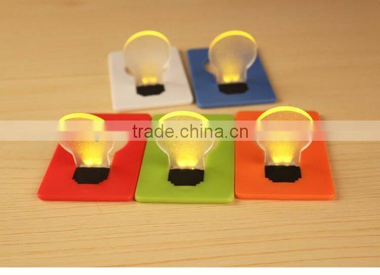 Portable Pocket Purse Wallet LED Card Light Lamp