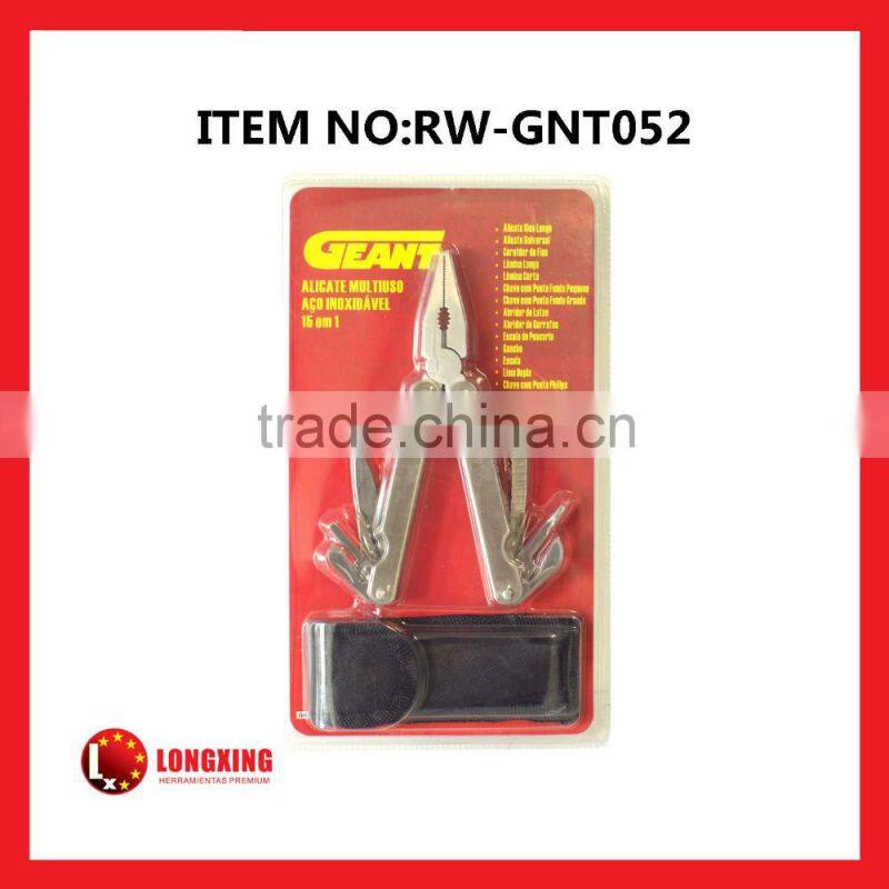 Pocket tools 15-in-1 Multipurpose Pocket Knife Multi-tools Outdoor Multi Tool High Quality Tool