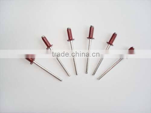 Aluminum Blind rivet mandrel steel