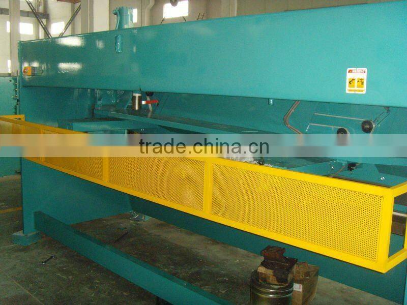 QC12K E200 6X3200 Hydraulic pendulum plate shear