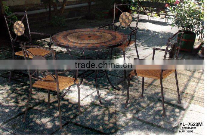 mosaic garden furniture