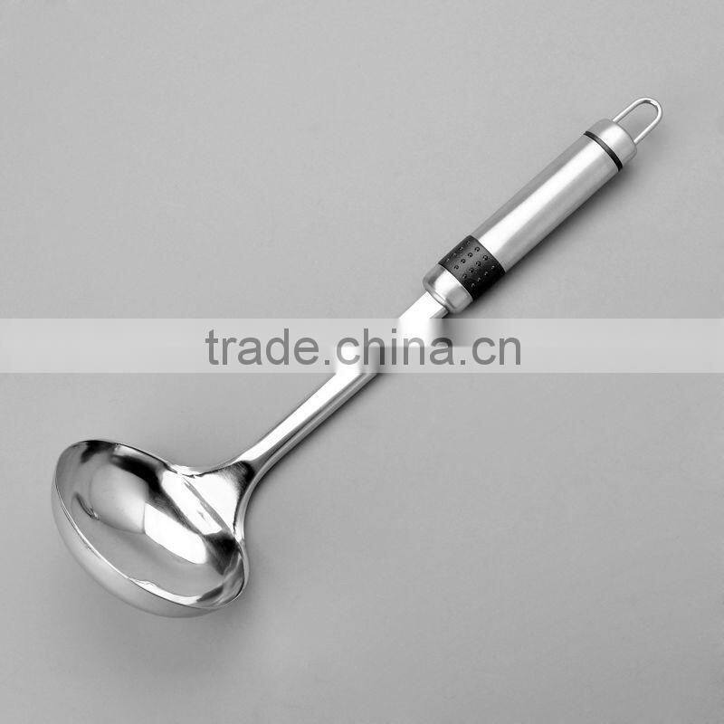 All cover stainless steel gravy soup ladle