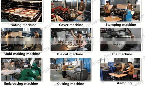 luxury custom design cardboard flat candle packing box for glass jars