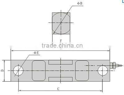 Bridge type load cell ZH-CZL140 New!