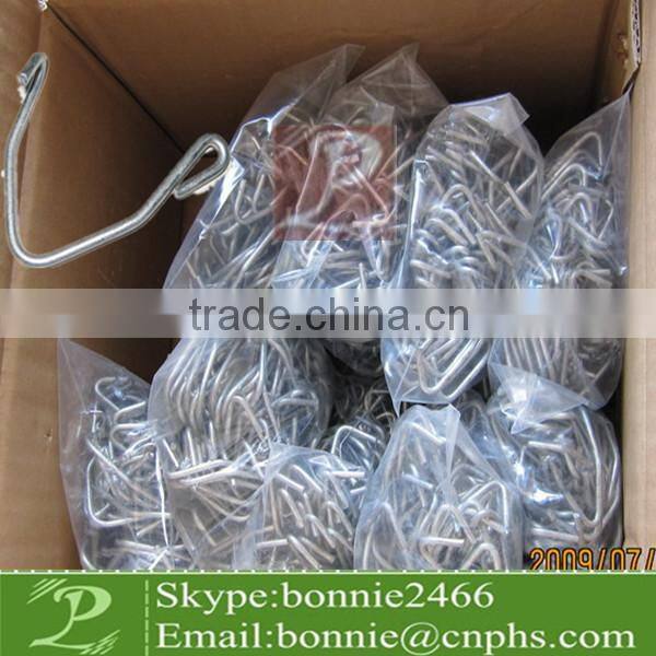 Hot dipped galvanized star picket clip