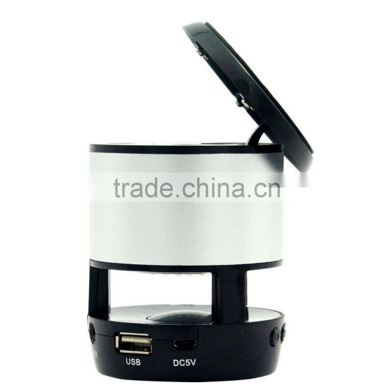 Factory supply, Wholesale portable bluetooth stereo speakers with phone holder