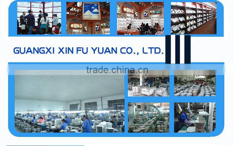 China supplier high quality Beautiful Ceramic Dinner Set With Flower For Wal-Mart