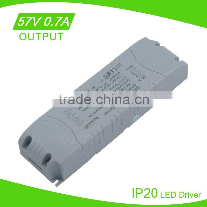 led driver power supply 57v 40w 0.7A led power driver