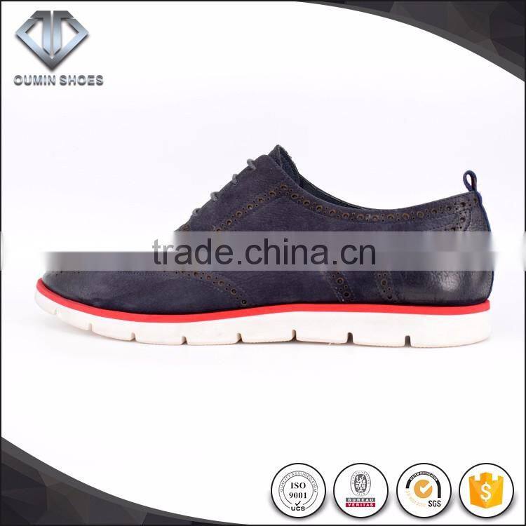 comfortable men leather casual shoes