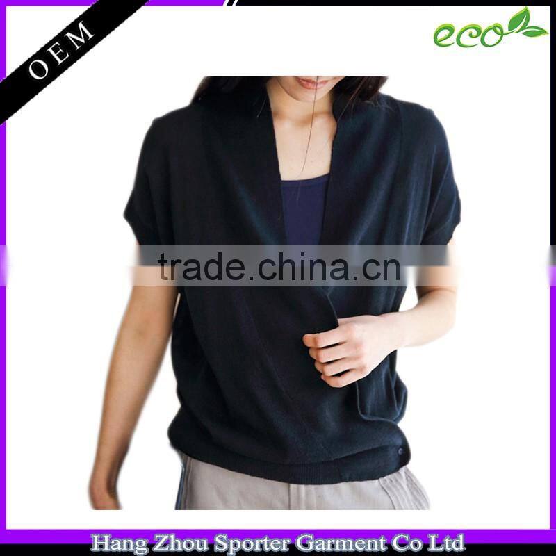 16FZCAS27 men flat knit wool cashmere cardigan sweater