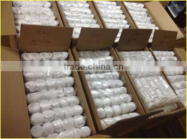 Round White Makeup Latex Free 70*25 Powder Puff