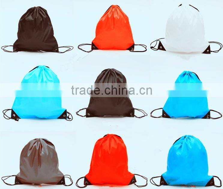 cheap promotional custom drawstring bags