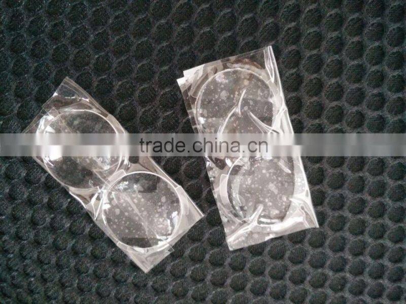 2015 the lastest 3d 3 side legs VR google cardboard 25mm acrylic biconvex lens with 45mm focal length