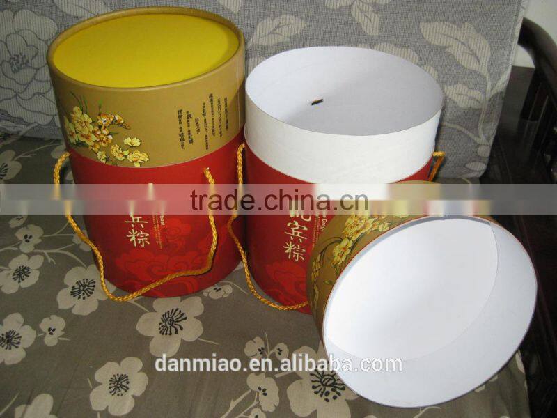 Eco-friendly Natural Custom Package OEM Print Labeling Paper Tube for food