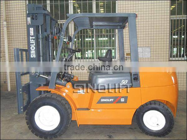 HOT! Sinolift CPCD Series 4-5t Load Capacity Heavy Duty Diesel Forklift