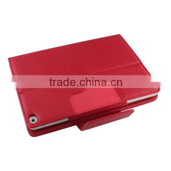 China factory supply book design tablet pc leather case with tablet keyboard