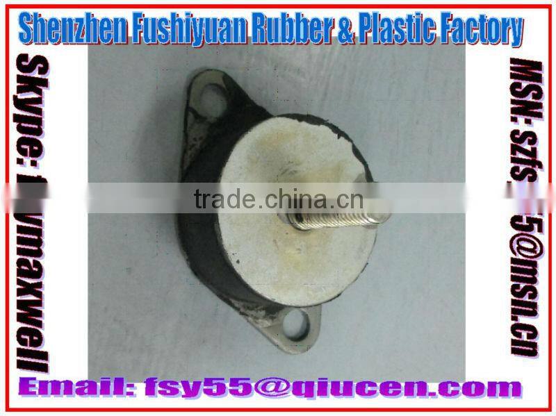 Rubber Bonded Metal Part / Rubber Boned Part / Custom Rubber Metal