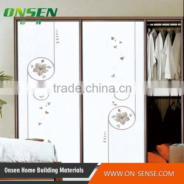 Chinese homemade multi-tiers glass sliding door wardrobe best selling products in dubai