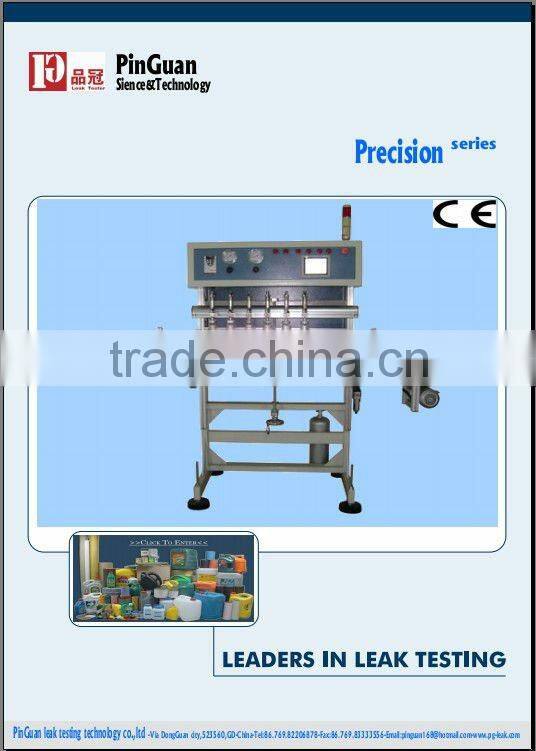 PG-12 multi head bottle leak tester