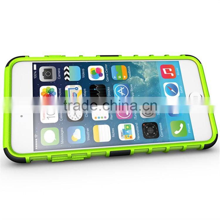 Stryfer tpu+pc 2 in 1 for iphone 6 armor case ,phone cases with stand fuction for iphone 6 plus
