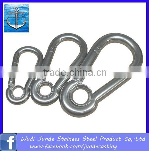 Stainless Steel Spring Hook