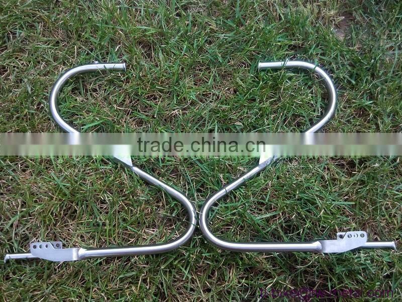 Customized titan bike front rack ti 25kg bicycle luggage carrier with sand blasting cheap titan bicycle front rack &bag holder