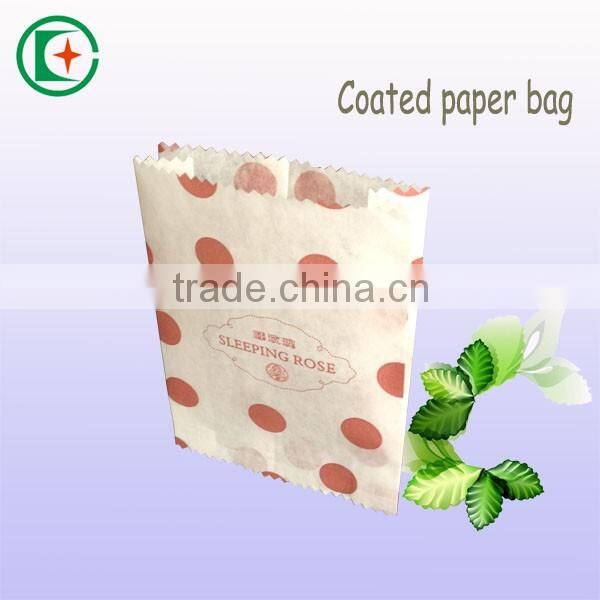 Food grade paper bag take away fast food french fries paper bag