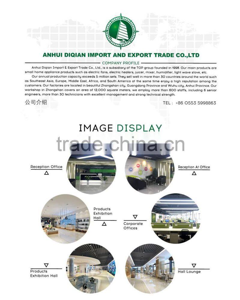 3 blades electric fan industrial fan wholesale