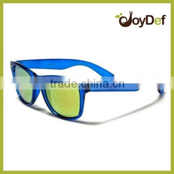 The most popular plastic hot transfer printed retro design style sunglasses with polarized lens