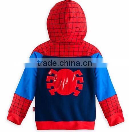 The Avengers, Iron Man Children Hoodies Sweatshirt Boys Spring Autumn Coat Kids Long Sleeve Outwear Baby Clothing Spider man