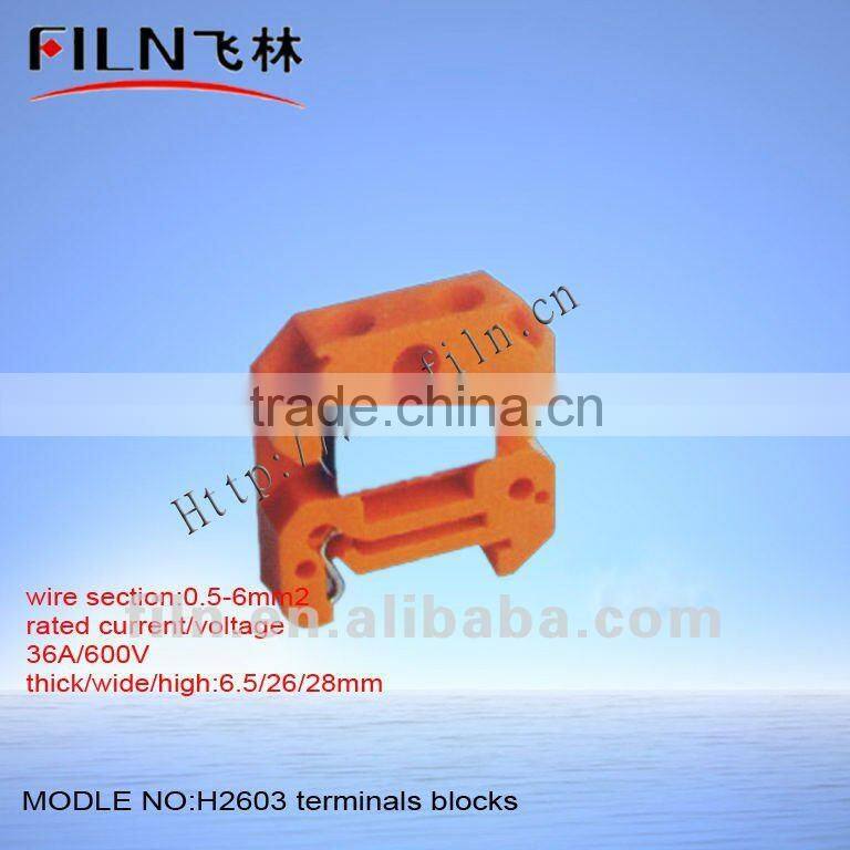 4 core waterproof H2601 terminal blocks