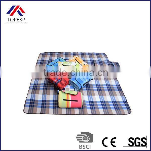Checked Blanket Printed Picnic Blanket For Sale