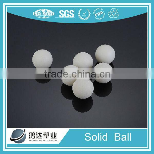 High quality solid plastic ball for wholesale