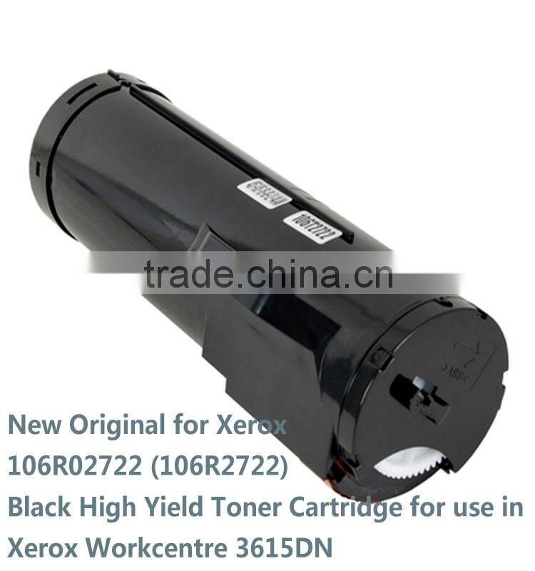 OEM TONER CARTRIDGES 106R02722(106R2722) FOR XEROX WC3615DN with compatible Xerox Phaser 3610DN 3610N
