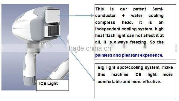 Hair Loss Treatment Painless Hair Removal with SHR IPL Laser Technology