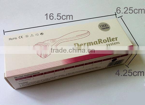 Time Limit Sale!!! 1200 Micro Needles Body Skin Effective Derma Roller