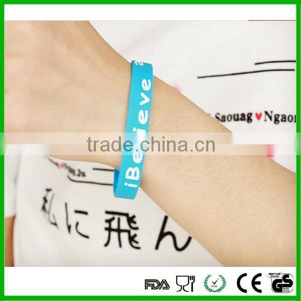 Hot sale Custom Bracelet Silicone Wristband Sport